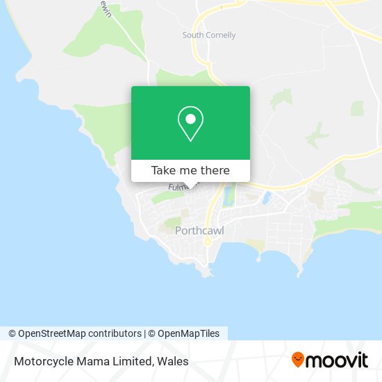Motorcycle Mama Limited map
