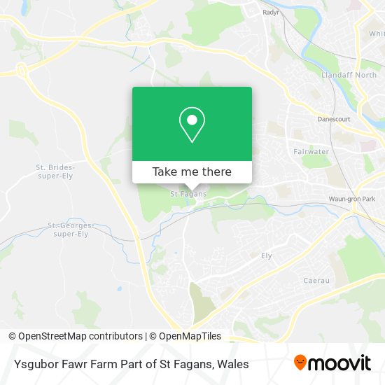 Ysgubor Fawr Farm Part of St Fagans map