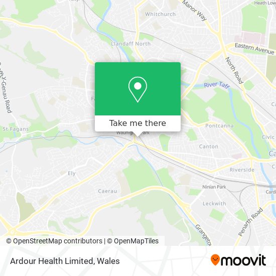Ardour Health Limited map