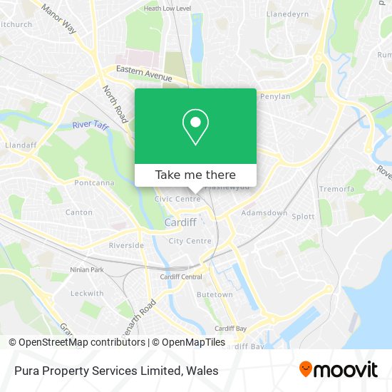 Pura Property Services Limited map