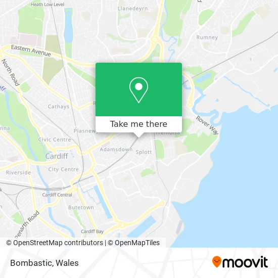Bombastic map