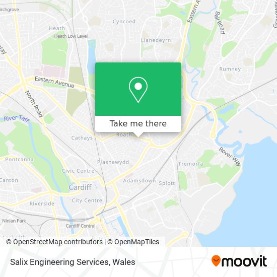 Salix Engineering Services map