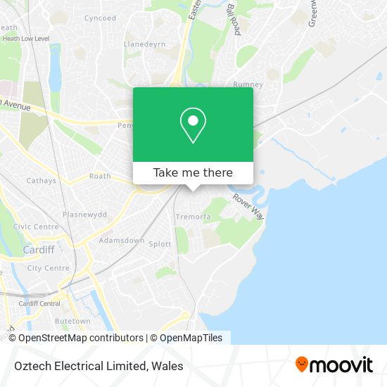 Oztech Electrical Limited map