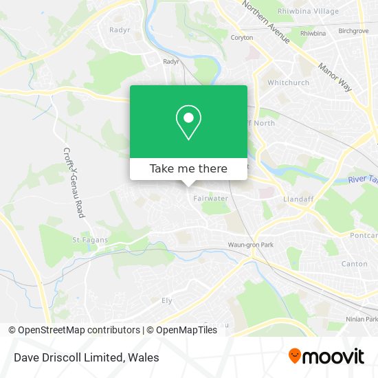 Dave Driscoll Limited map