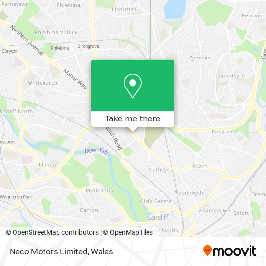 Neco Motors Limited map
