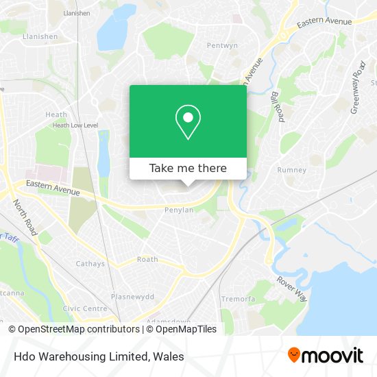 Hdo Warehousing Limited map