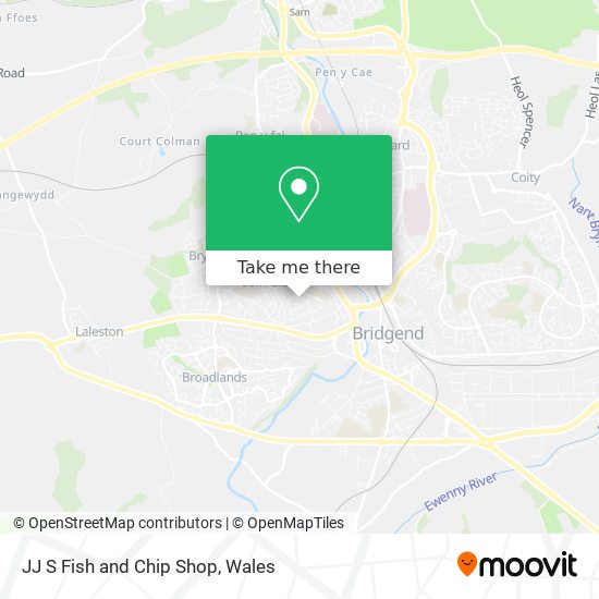 JJ S Fish and Chip Shop map