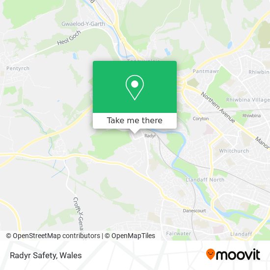 Radyr Safety map