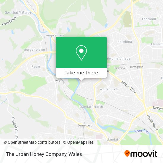 The Urban Honey Company map