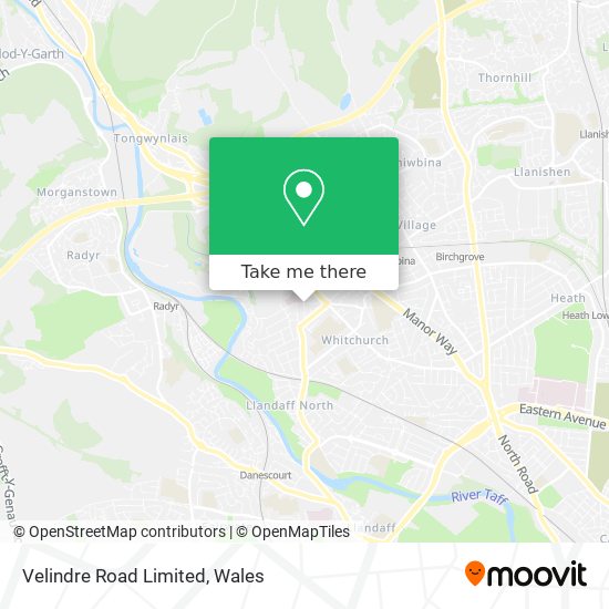 Velindre Road Limited map