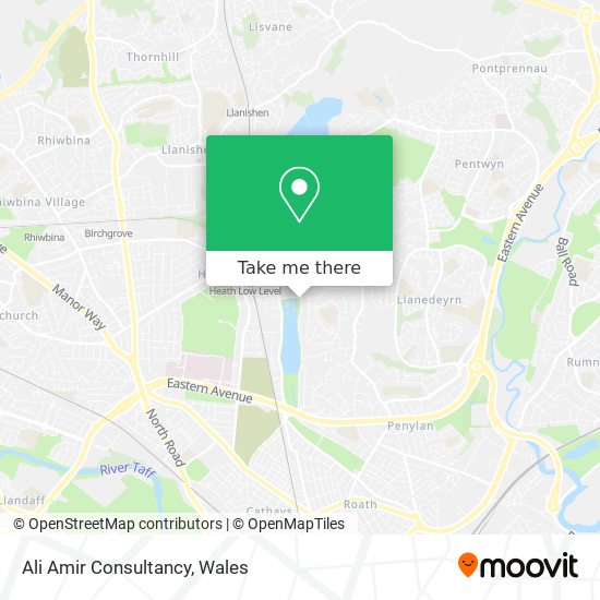 Ali Amir Consultancy map