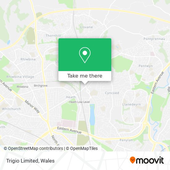 Trigio Limited map