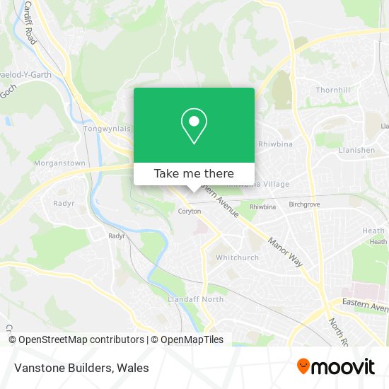 Vanstone Builders map