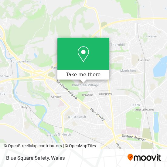 Blue Square Safety map