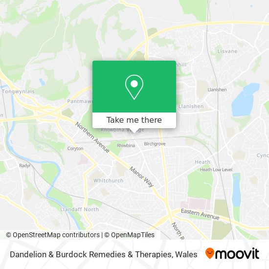 Dandelion & Burdock Remedies & Therapies map