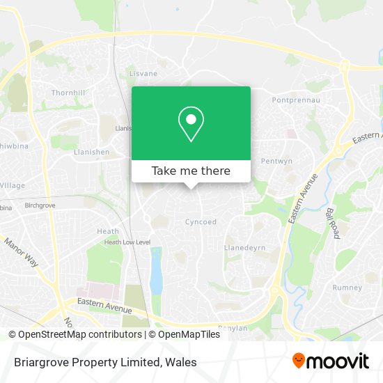 Briargrove Property Limited map