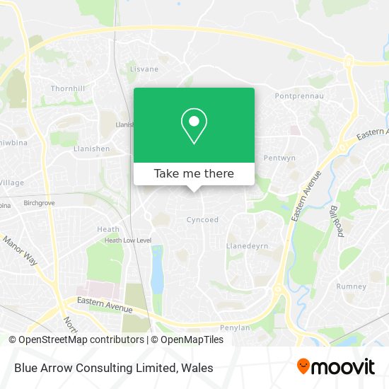 Blue Arrow Consulting Limited map