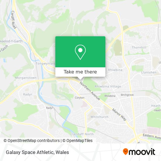 Galaxy Space Athletic map