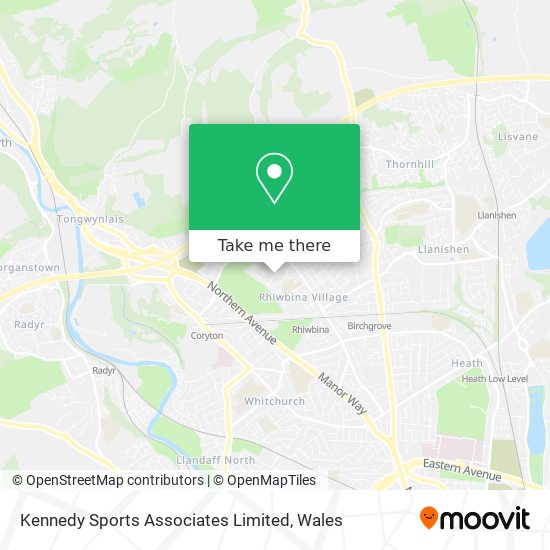 Kennedy Sports Associates Limited map