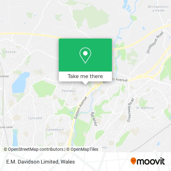 E.M. Davidson Limited map