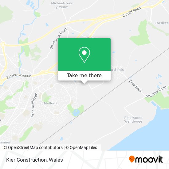 Kier Construction map