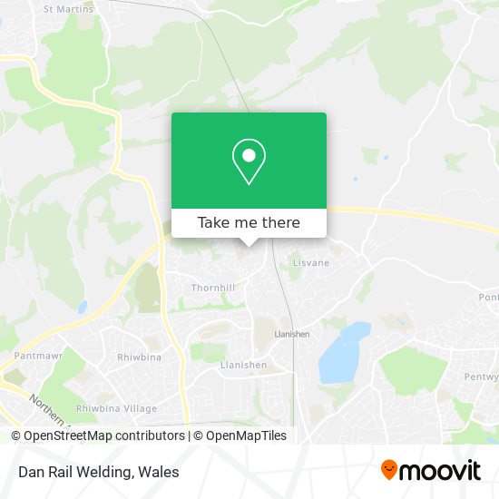 Dan Rail Welding map