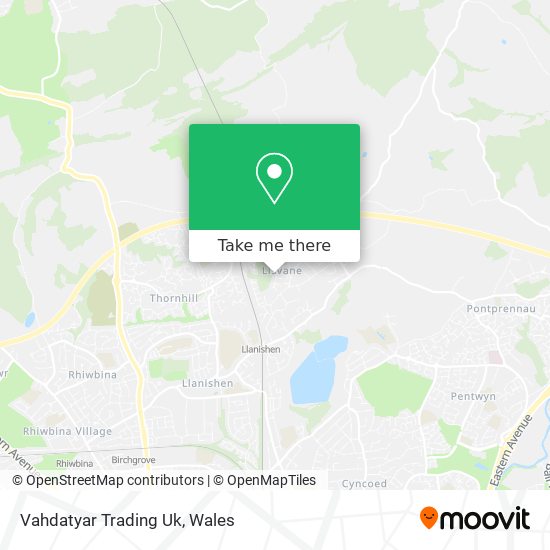 Vahdatyar Trading Uk map