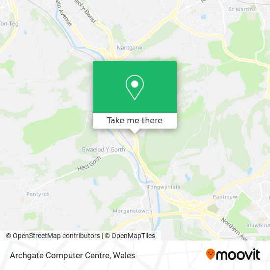 Archgate Computer Centre map