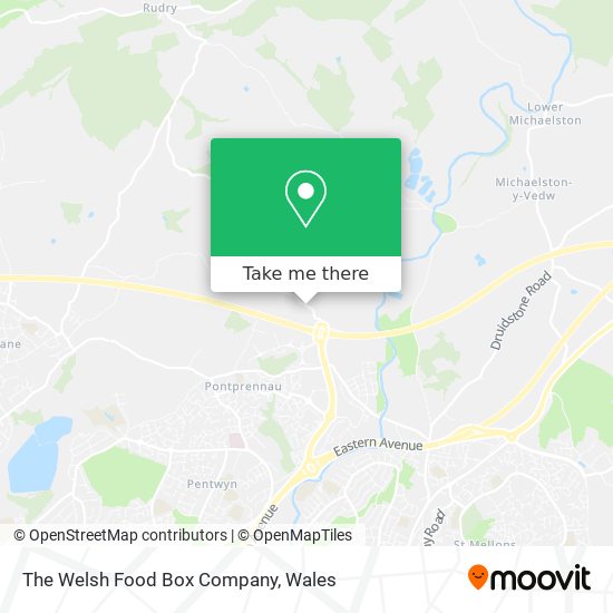 The Welsh Food Box Company map