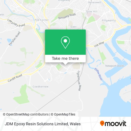 JDM Epoxy Resin Solutions Limited map