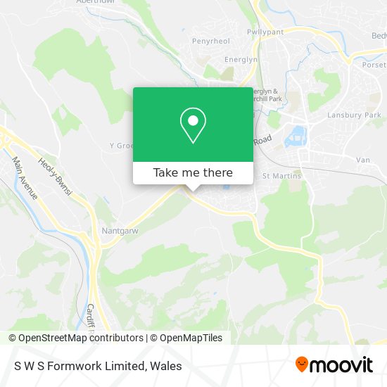 S W S Formwork Limited map