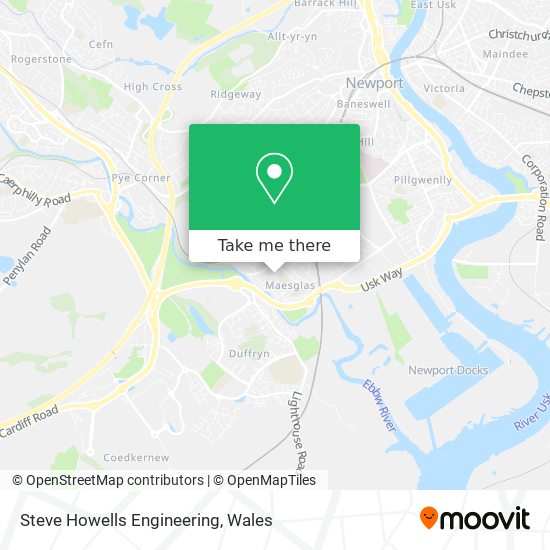 Steve Howells Engineering map