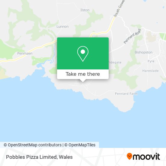 Pobbles Pizza Limited map