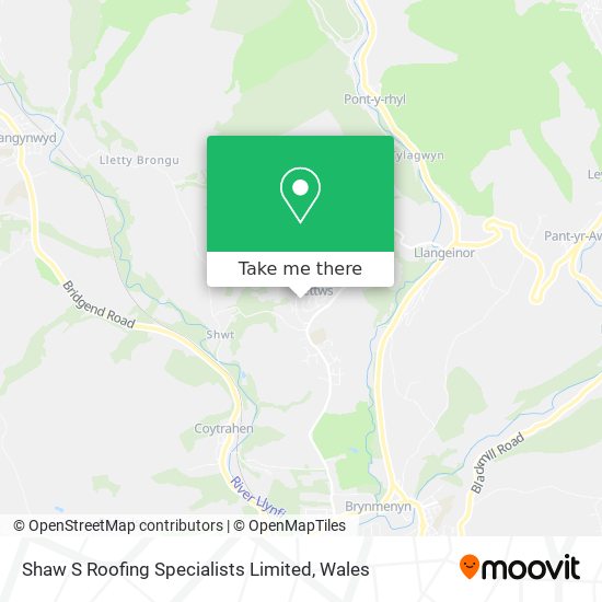 Shaw S Roofing Specialists Limited map