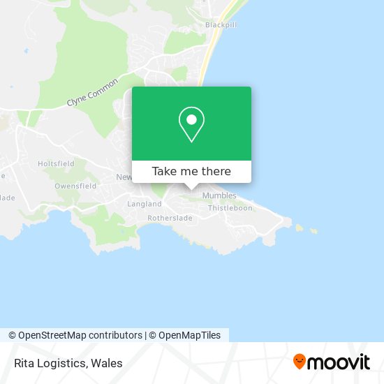 Rita Logistics map