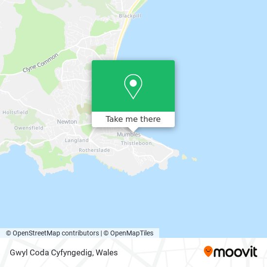 Gwyl Coda Cyfyngedig map