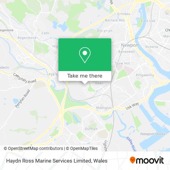 Haydn Ross Marine Services Limited map