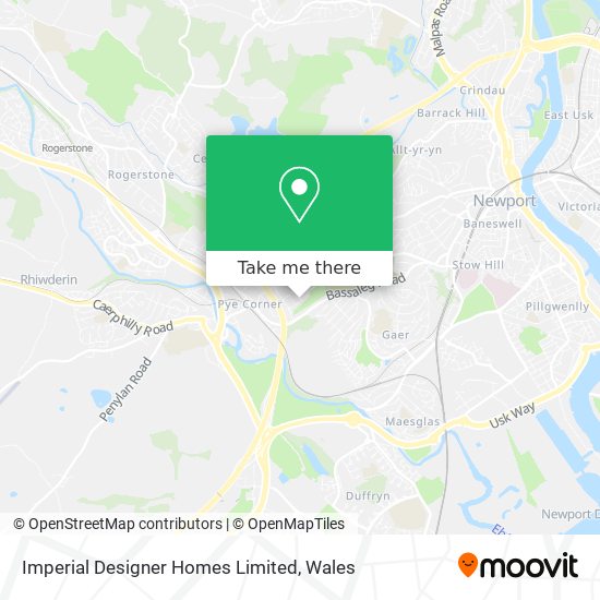Imperial Designer Homes Limited map