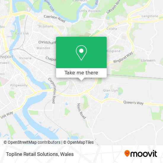 Topline Retail Solutions map