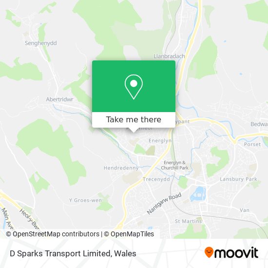D Sparks Transport Limited map