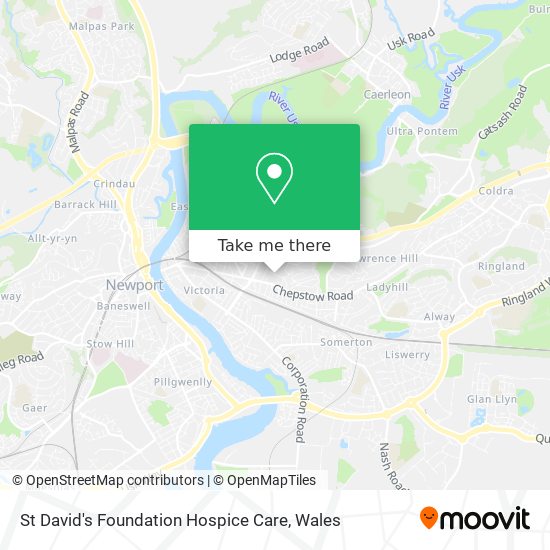 St David's Foundation Hospice Care map