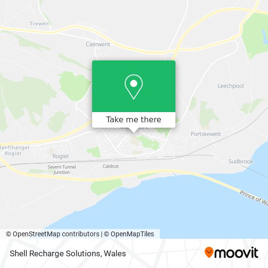 Shell Recharge Solutions map