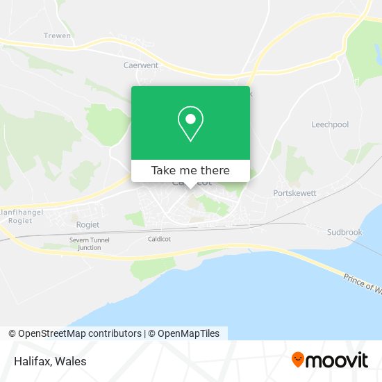 Halifax map