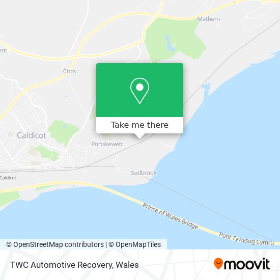 TWC Automotive Recovery map