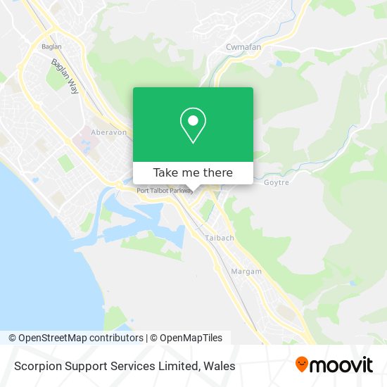 Scorpion Support Services Limited map