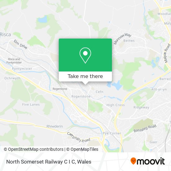 North Somerset Railway C I C map