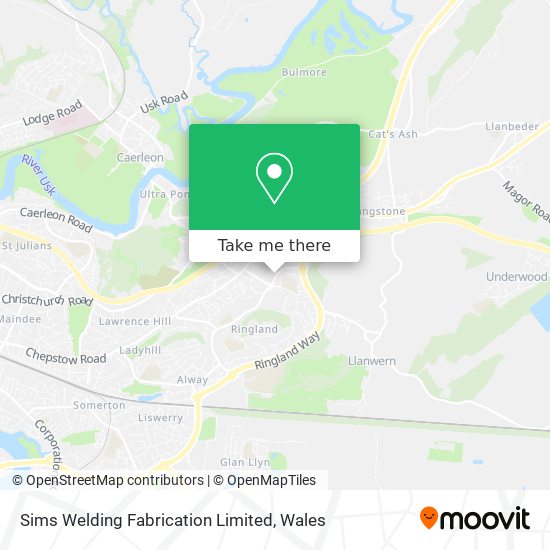 Sims Welding Fabrication Limited map