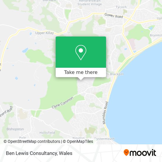 Ben Lewis Consultancy map
