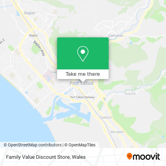 Family Value Discount Store map