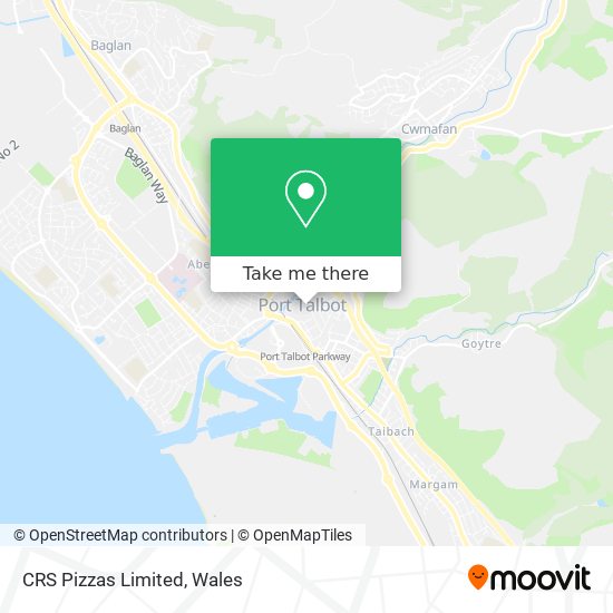 CRS Pizzas Limited map